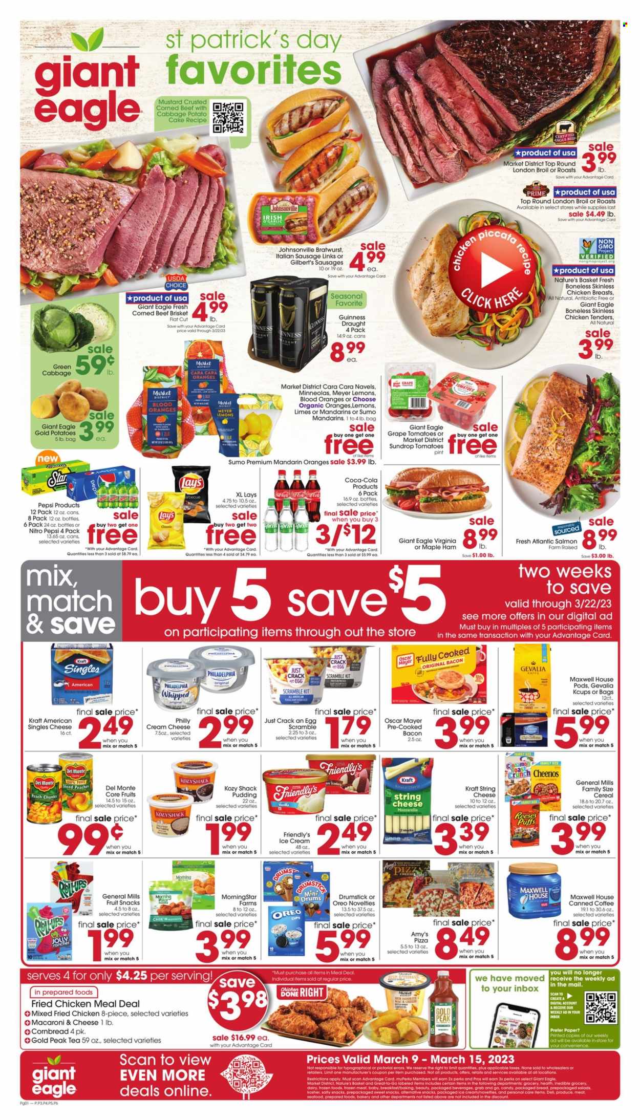 Giant Eagle ad - 03/09/2023 - 03/15/2023. Page 1