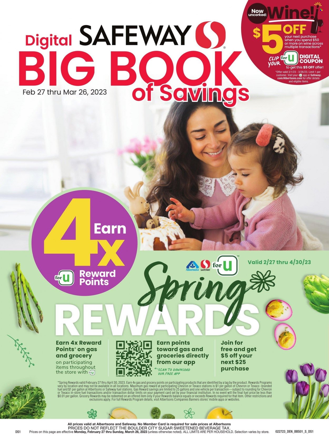 Safeway ad - 02/27/2023 - 03/26/2023. Page 1