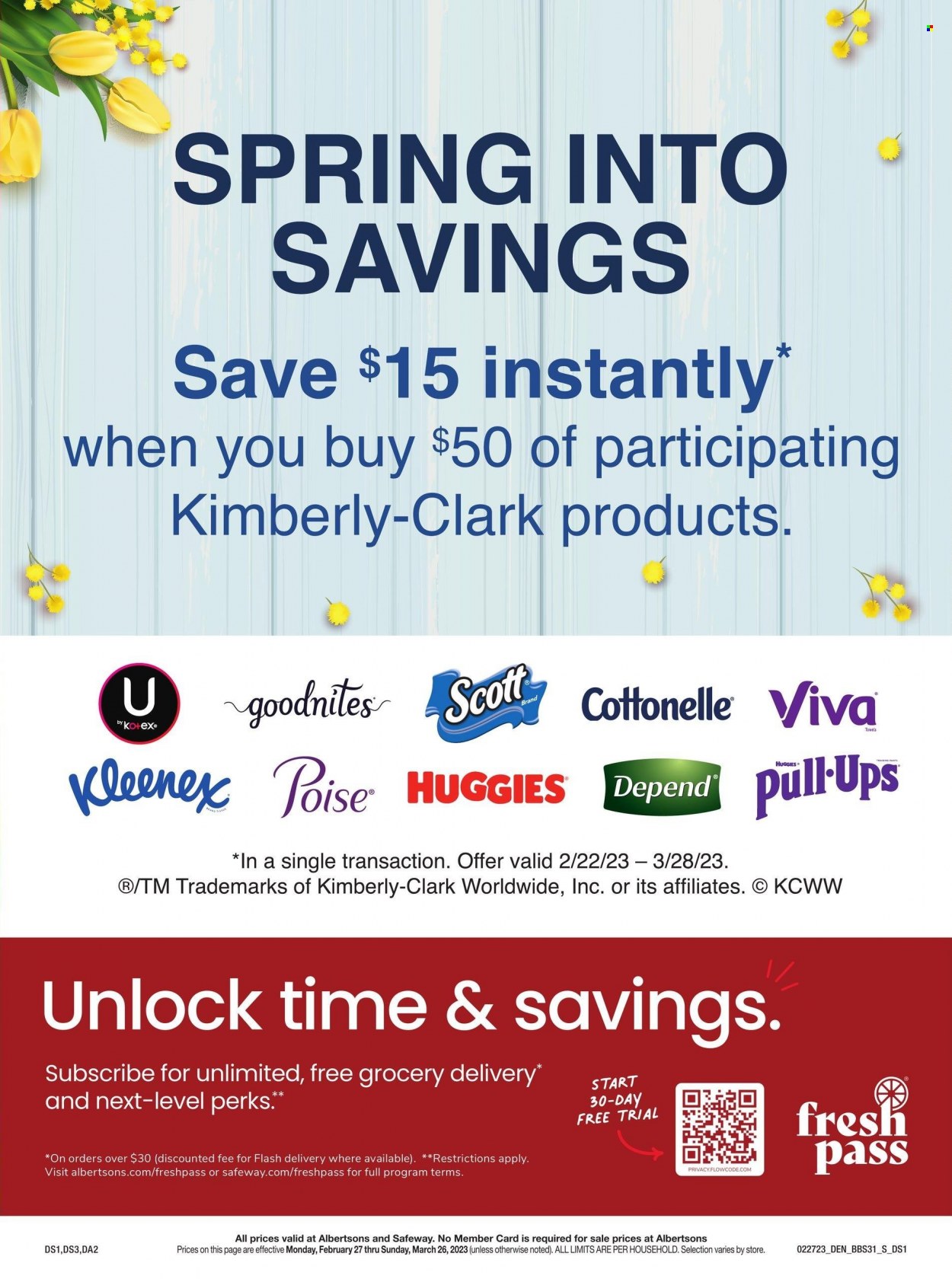 Safeway ad - 02/27/2023 - 03/26/2023. Page 2