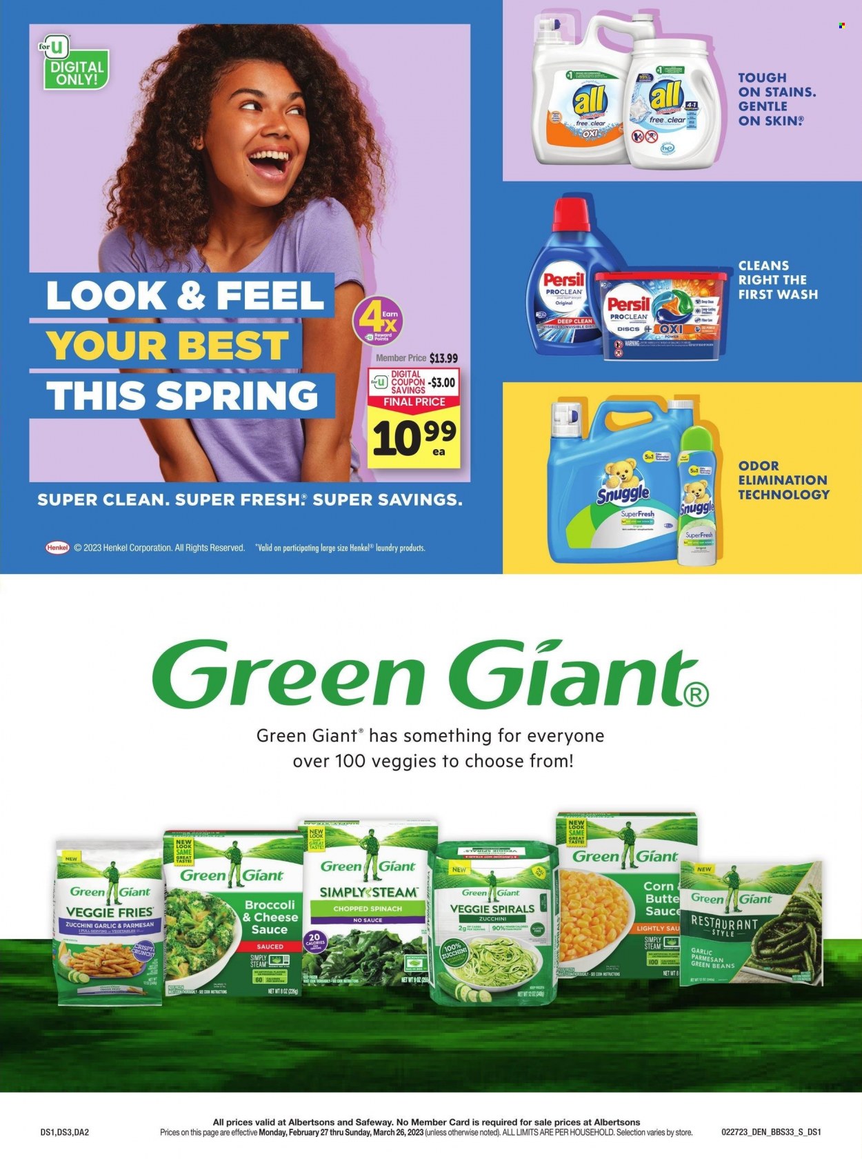 Safeway ad - 02/27/2023 - 03/26/2023. Page 4
