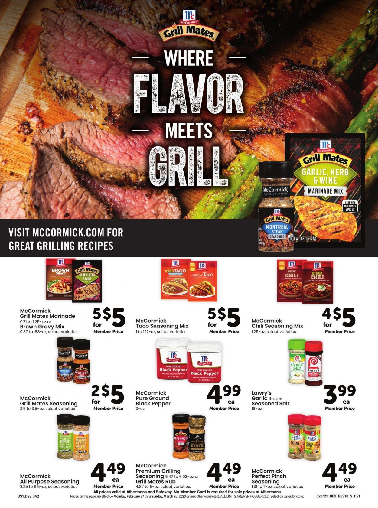 Safeway ad - 02/27/2023 - 03/26/2023. Page 23