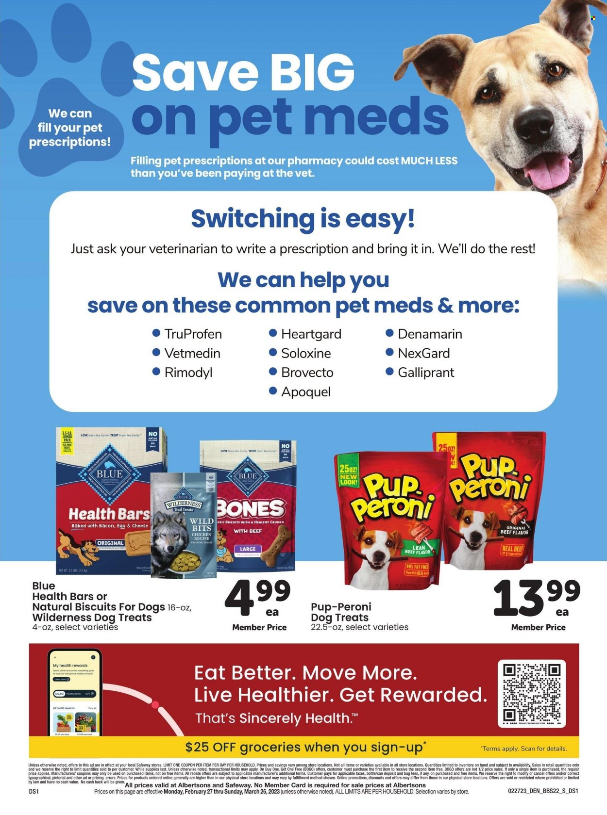 Safeway ad - 02/27/2023 - 03/26/2023. Page 38