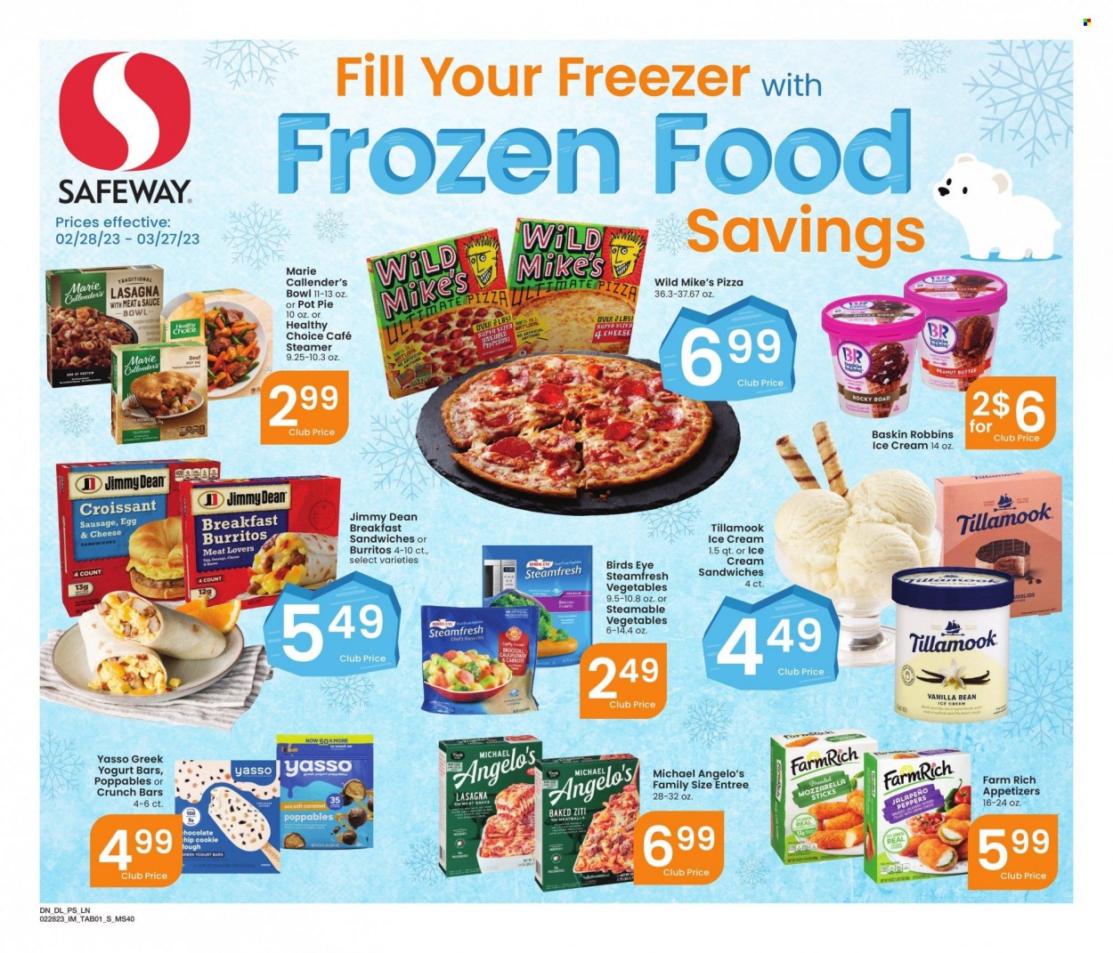 Safeway ad - 02/28/2023 - 03/27/2023. Page 1