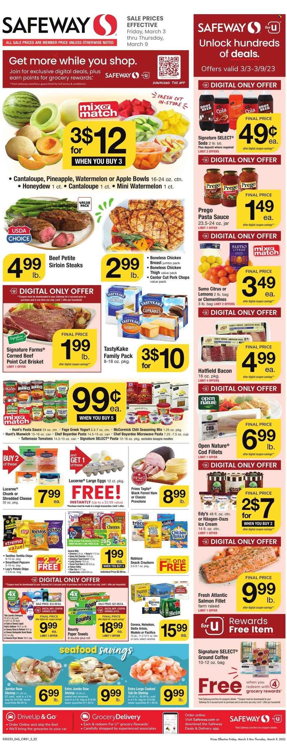 Safeway ad - 03/03/2023 - 03/09/2023. Page 1