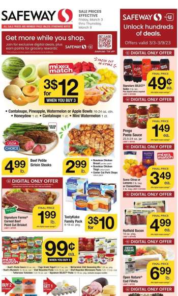 Safeway Flyer - 03/03/2023 - 03/09/2023.