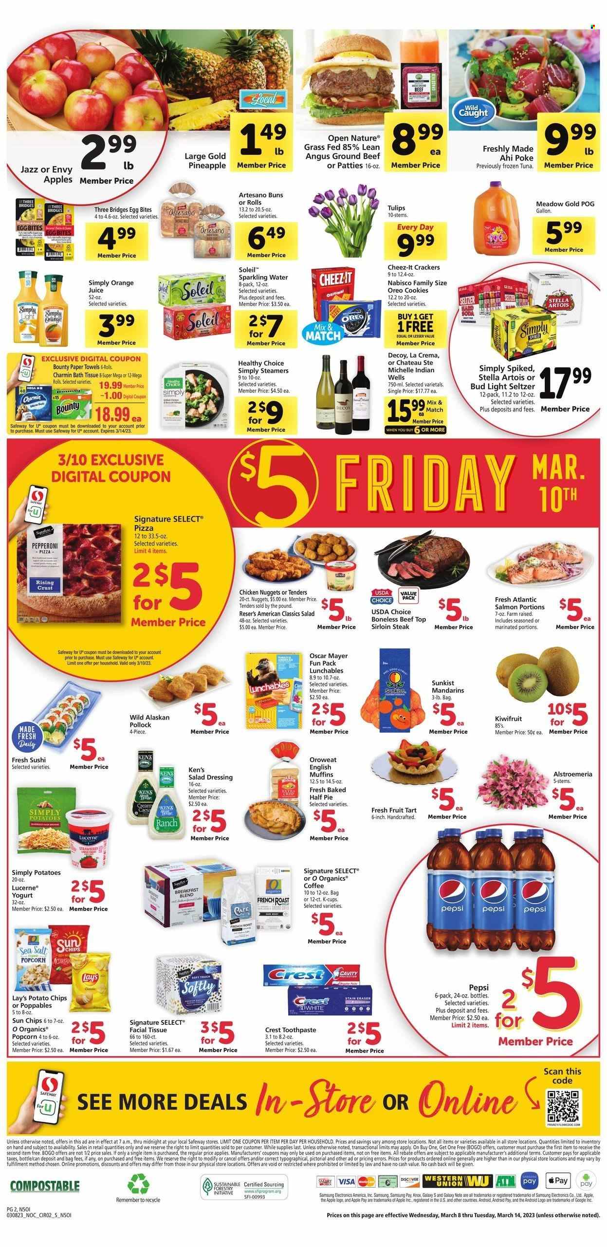 Safeway ad - 03/08/2023 - 03/14/2023. Page 2