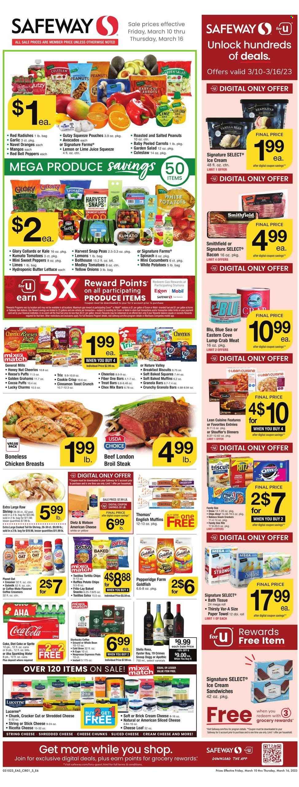 Safeway ad - 03/10/2023 - 03/16/2023. Page 1