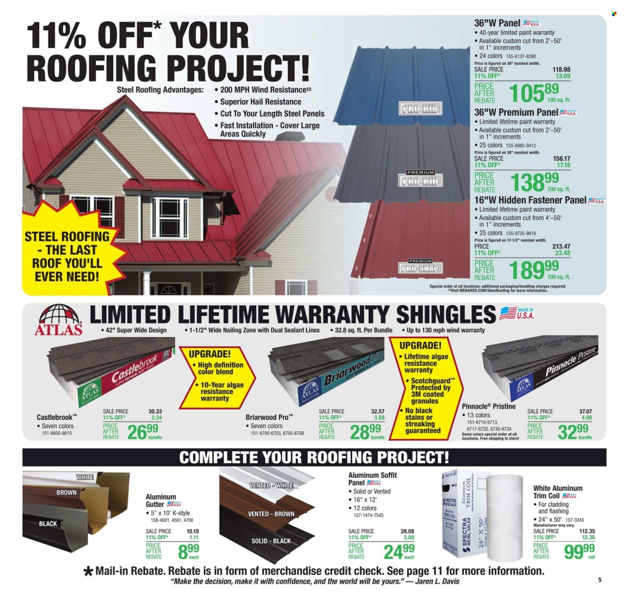 Menards ad - 03/09/2023 - 03/19/2023. Page 10