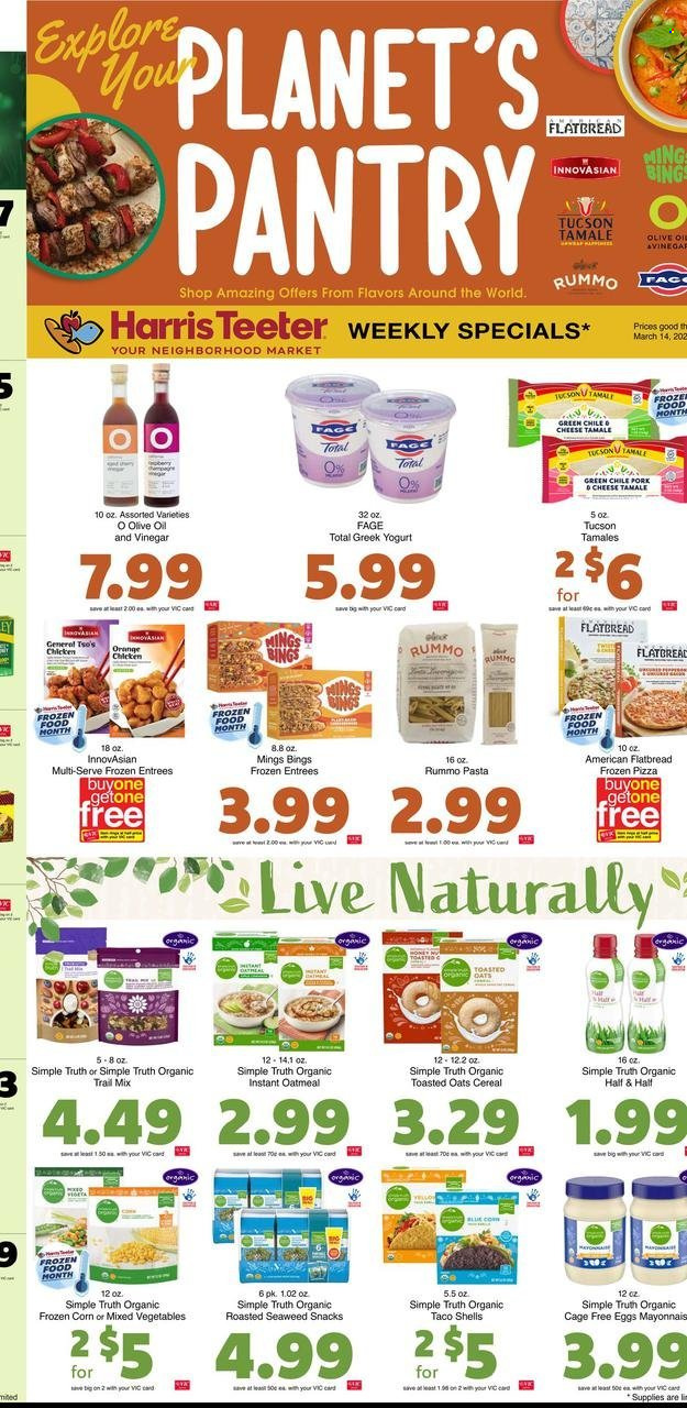 Harris Teeter ad - 03/08/2023 - 03/14/2023. Page 9
