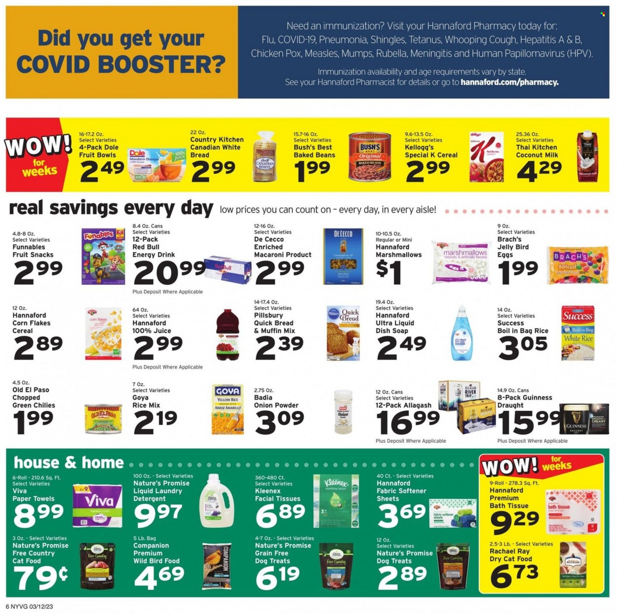 Hannaford ad - 03/12/2023 - 03/18/2023. Page 6
