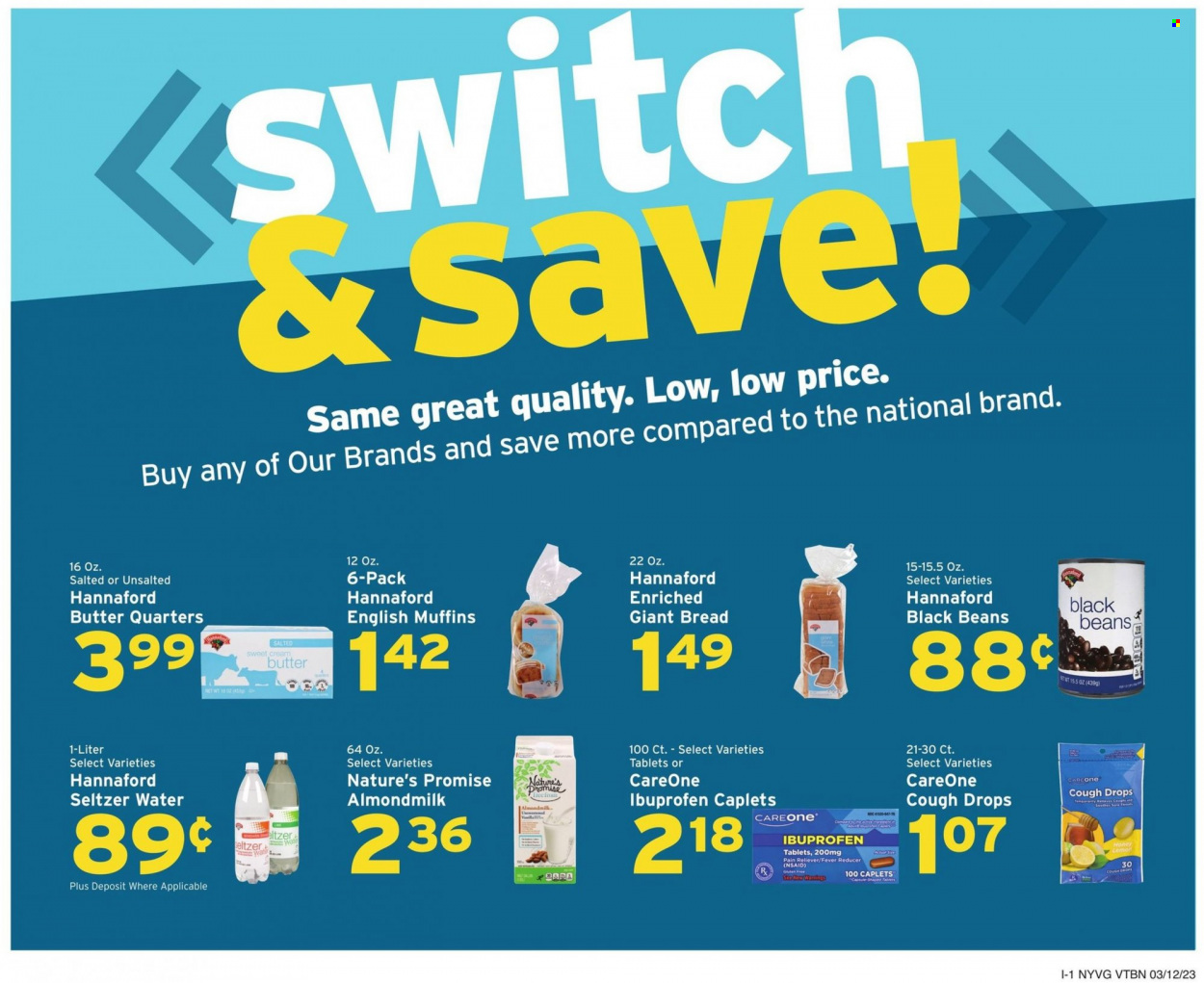 Hannaford ad - 03/12/2023 - 03/18/2023. Page 9