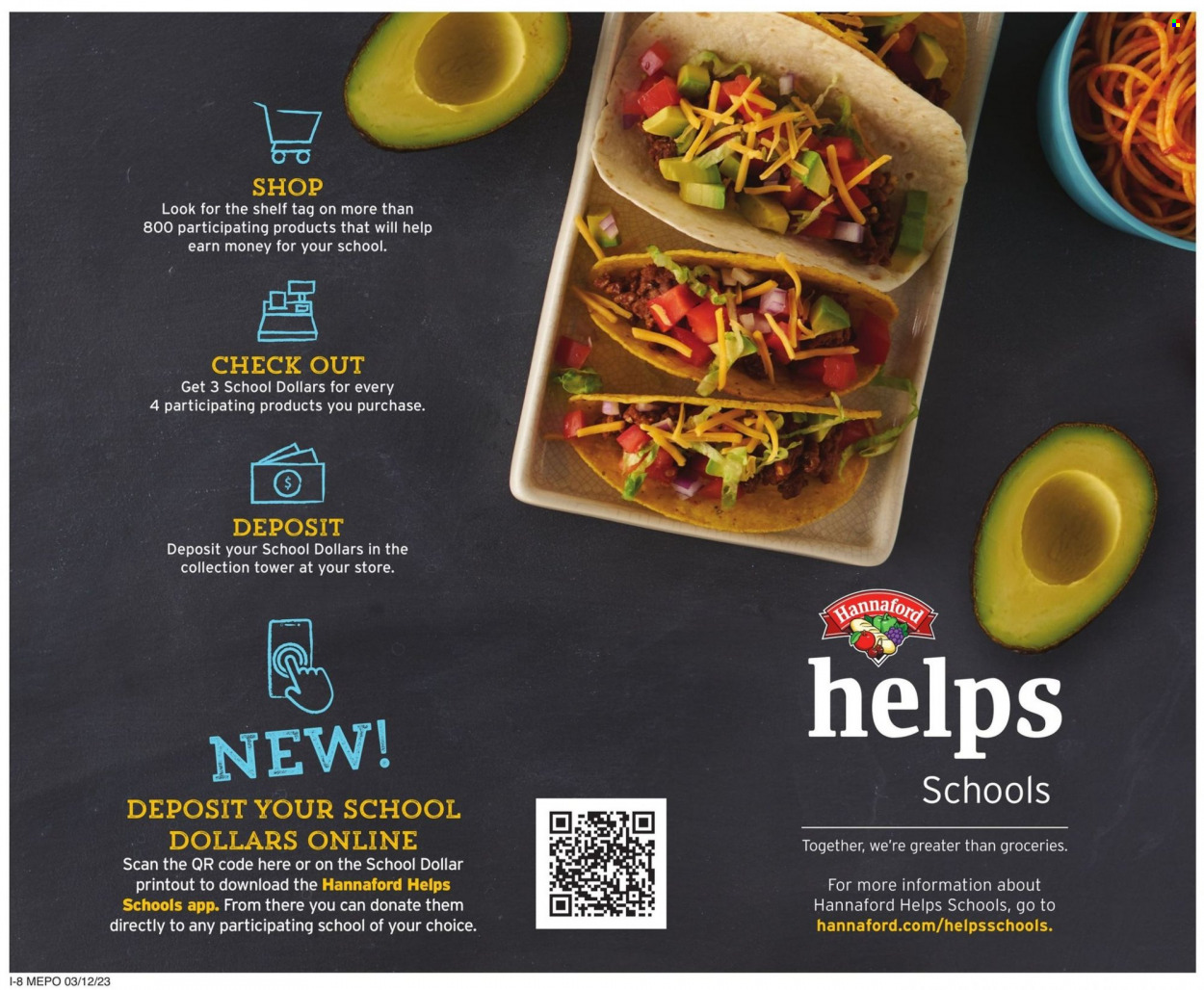 Hannaford ad - 03/12/2023 - 03/18/2023. Page 20
