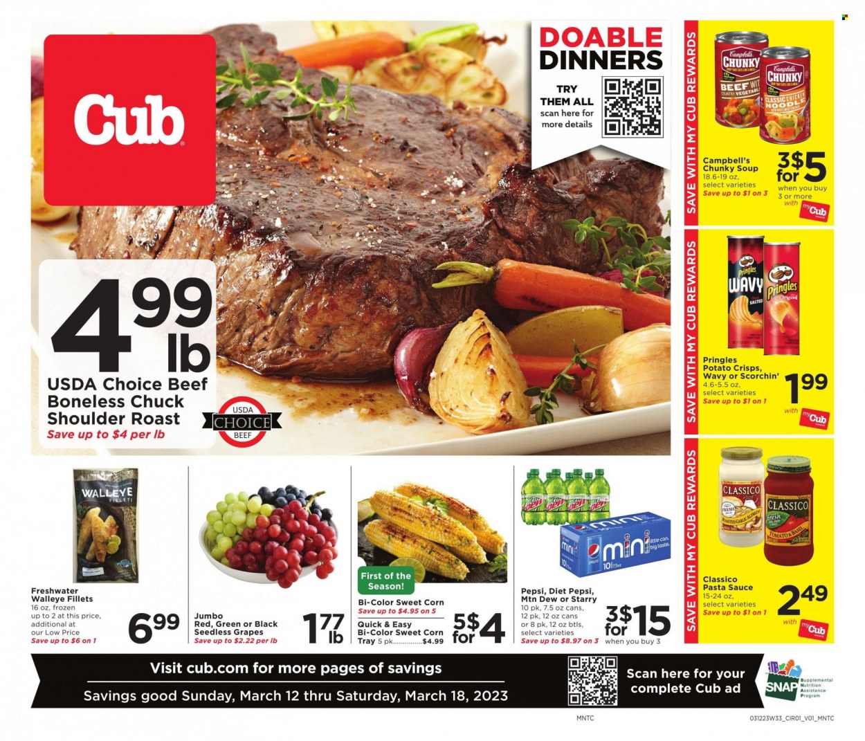 Cub Foods ad - 03/12/2023 - 03/18/2023. Page 1