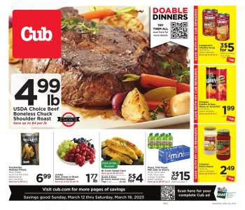 Cub Foods Flyer - 03/12/2023 - 03/18/2023.