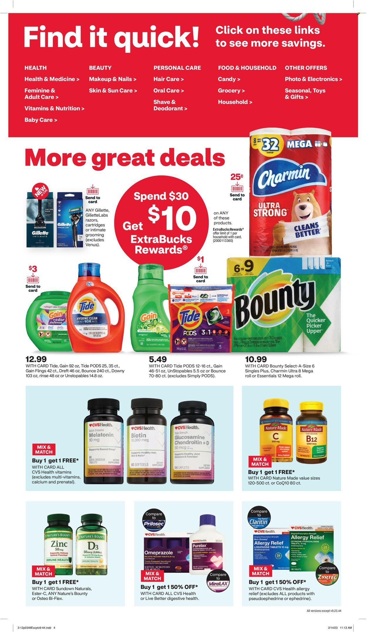 CVS Pharmacy ad - 03/12/2023 - 03/18/2023. Page 4