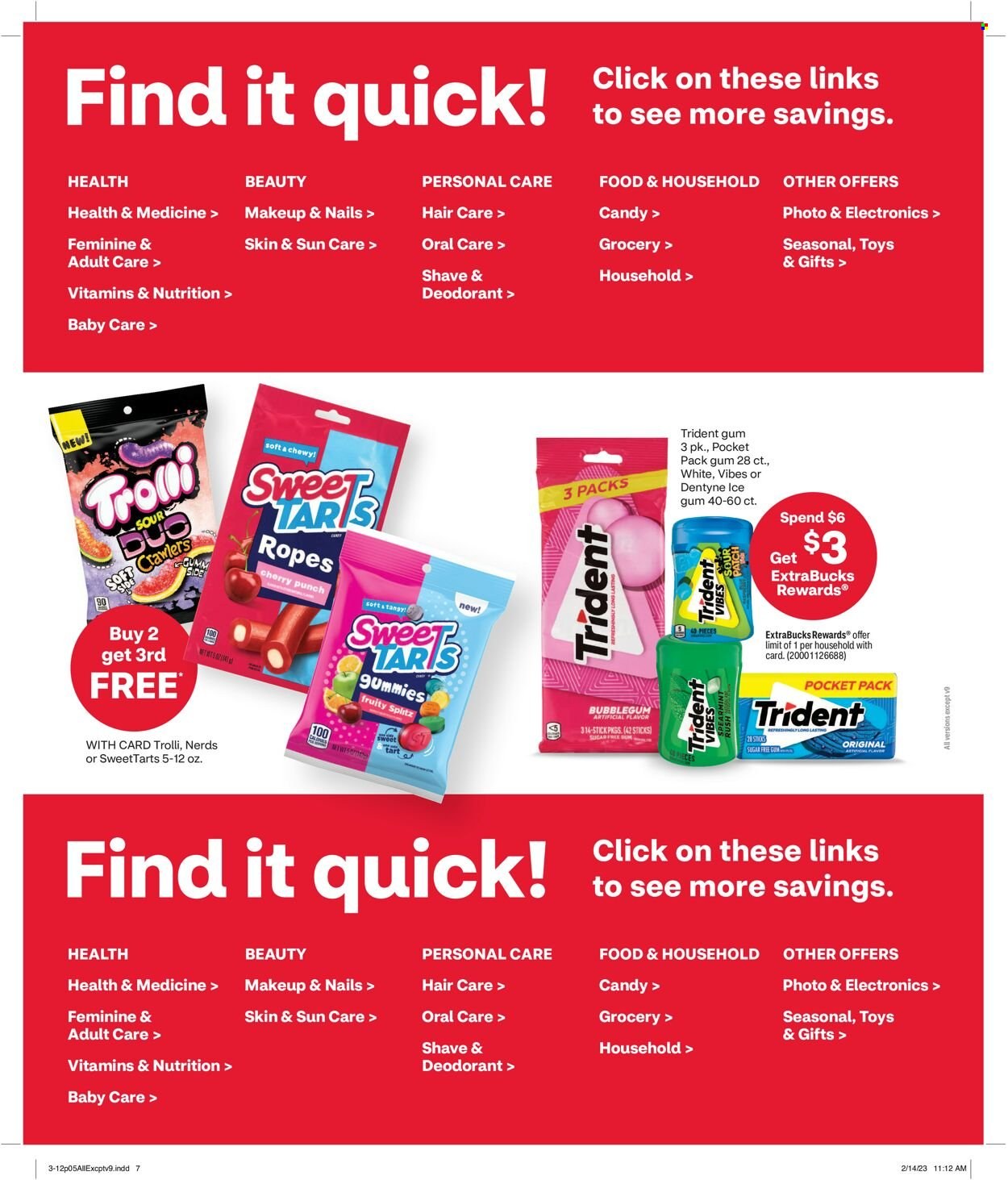 CVS Pharmacy ad - 03/12/2023 - 03/18/2023. Page 7
