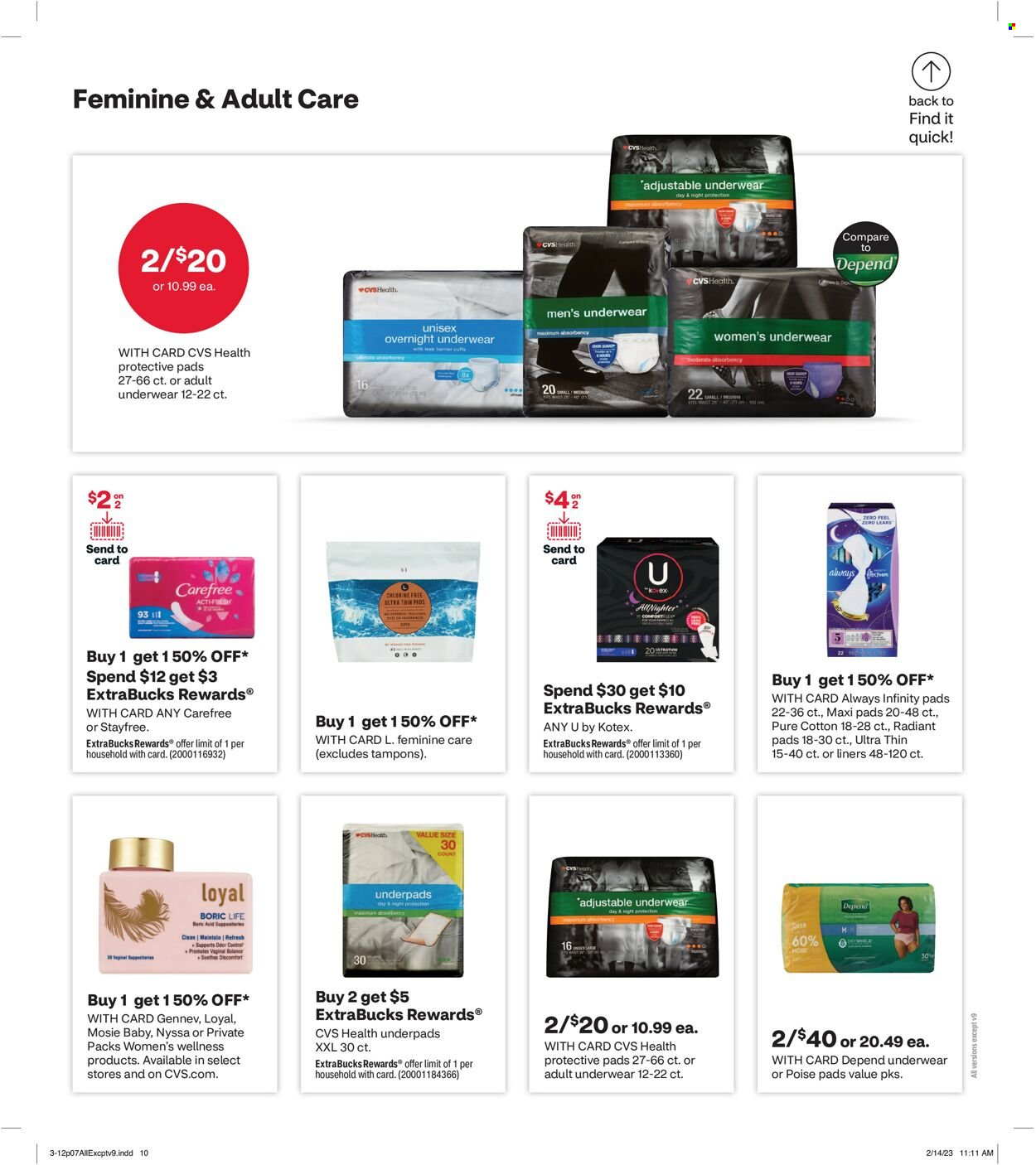 CVS Pharmacy ad - 03/12/2023 - 03/18/2023. Page 10