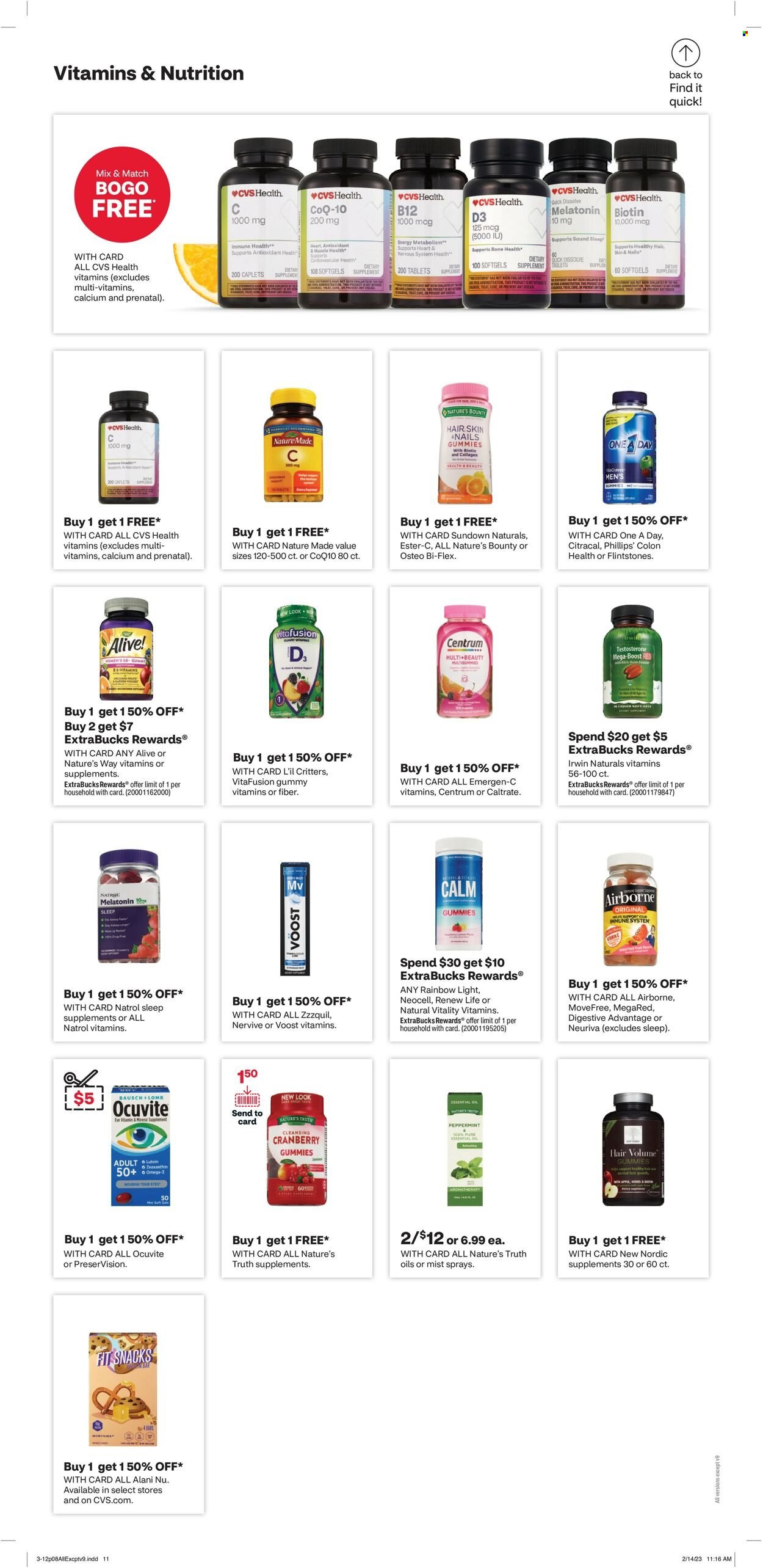 CVS Pharmacy ad - 03/12/2023 - 03/18/2023. Page 11