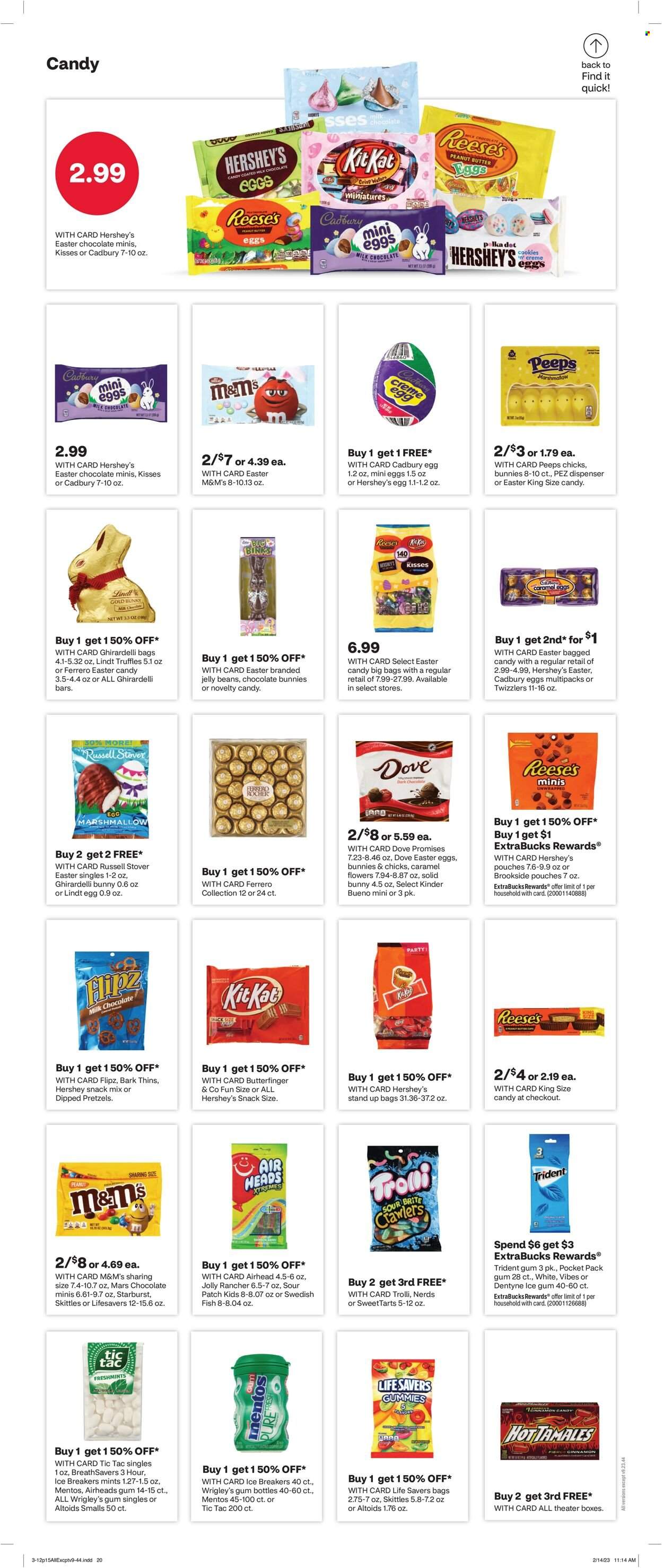 CVS Pharmacy ad - 03/12/2023 - 03/18/2023. Page 20