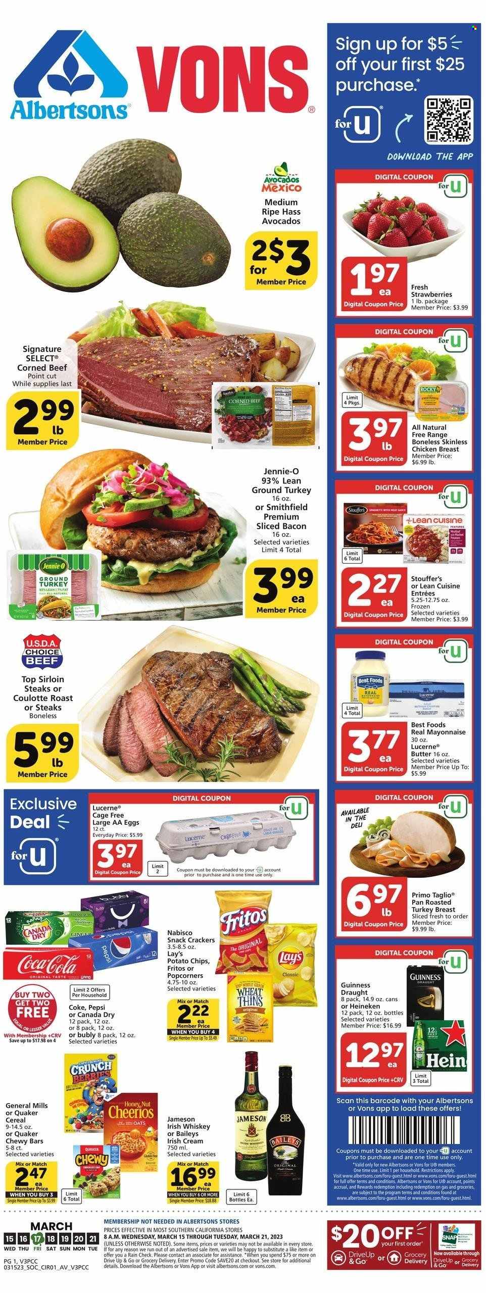 Vons ad - 03/15/2023 - 03/21/2023. Page 1