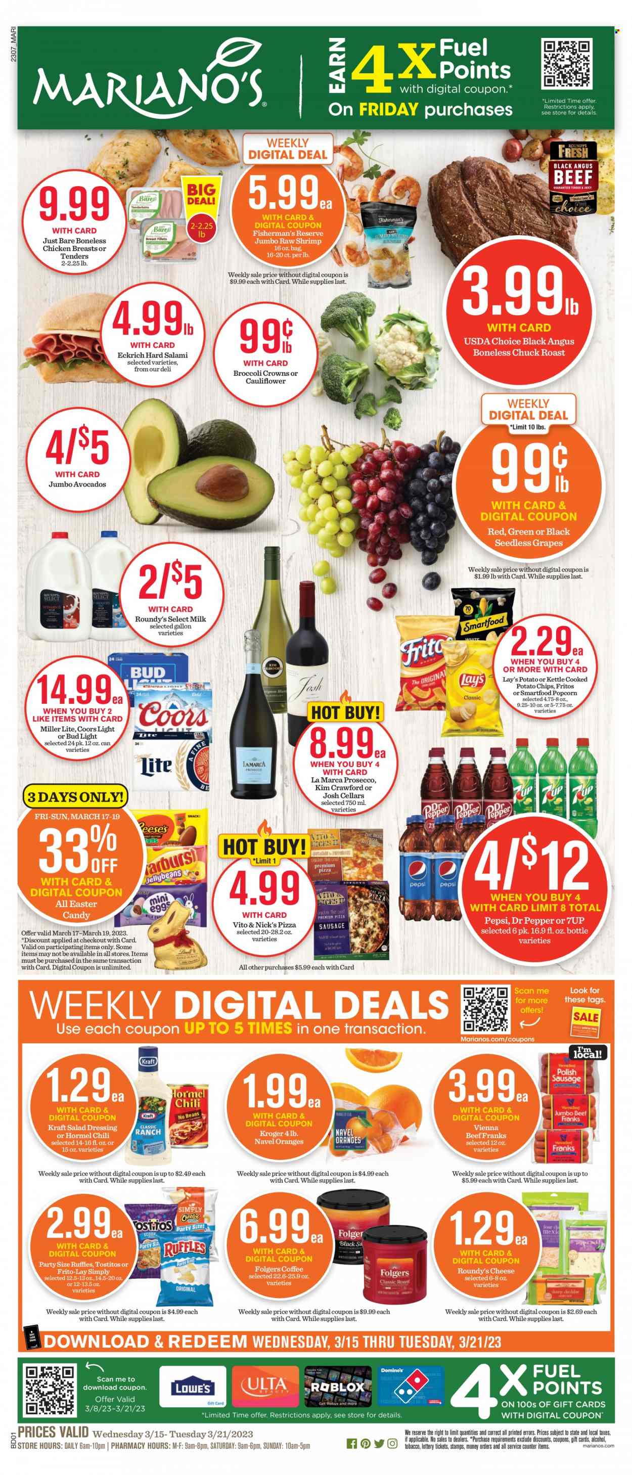 Mariano’s ad - 03/15/2023 - 03/21/2023. Page 1