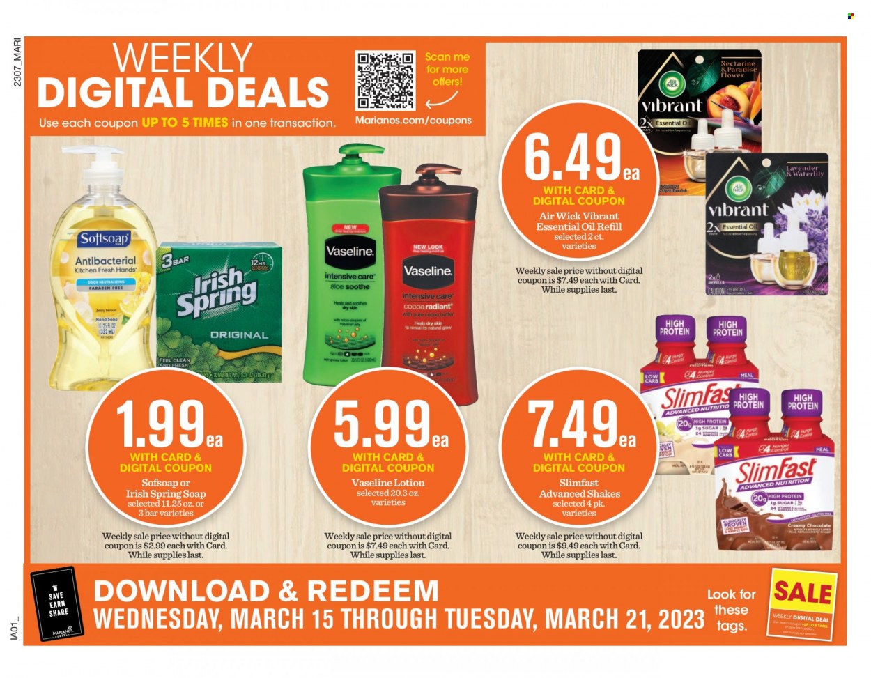 Mariano’s ad - 03/15/2023 - 03/21/2023. Page 3