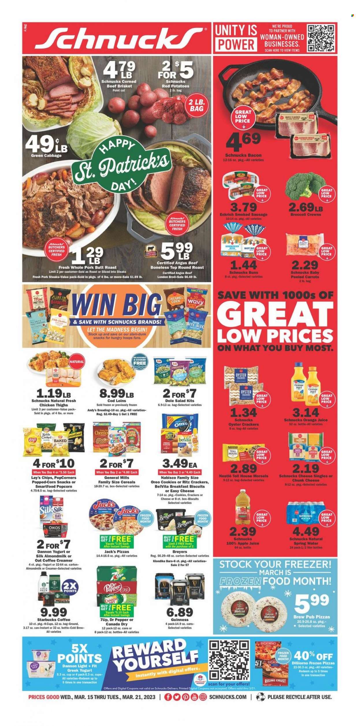 Schnucks ad - 03/15/2023 - 03/21/2023. Page 1