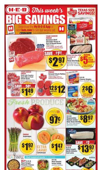 H-E-B Flyer - 03/15/2023 - 03/21/2023.