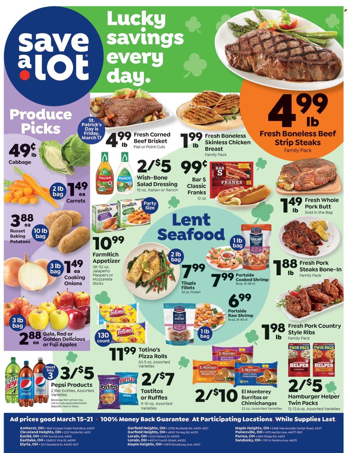 Save a Lot ad - 03/15/2023 - 03/21/2023. Page 1