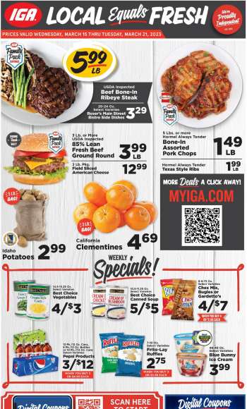 IGA Flyer - 03/15/2023 - 03/21/2023.