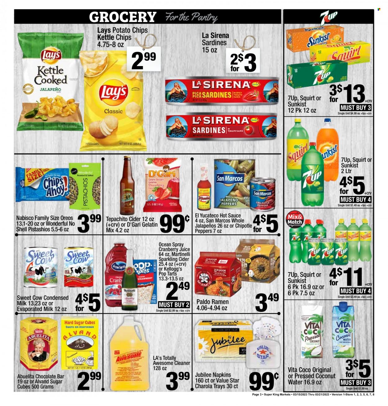 Super King Markets ad - 03/15/2023 - 03/21/2023. Page 3