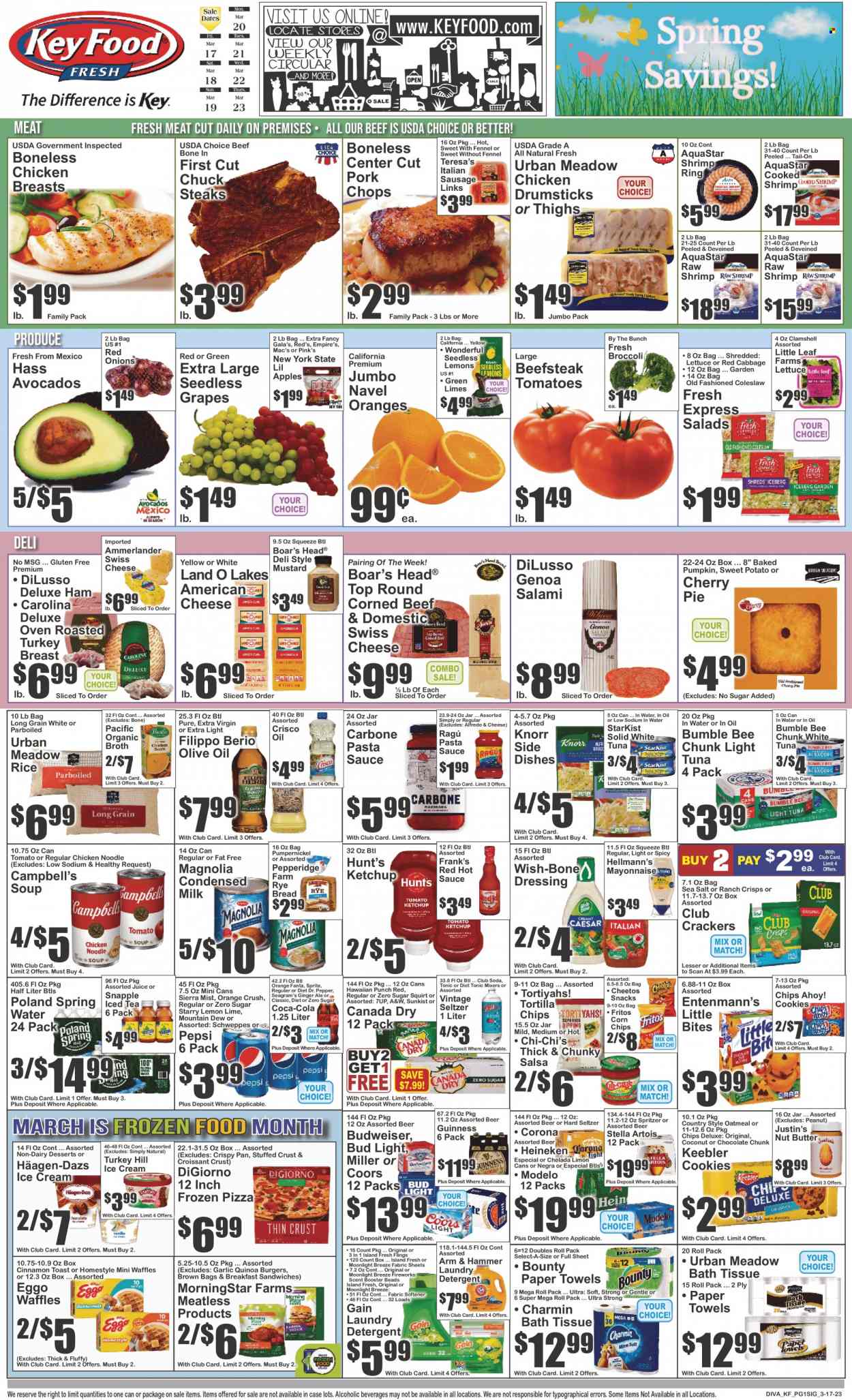 Key Food ad - 03/17/2023 - 03/23/2023. Page 1