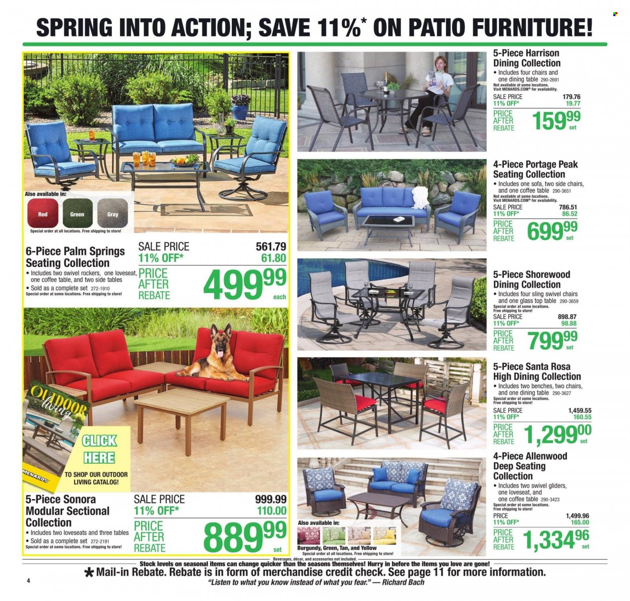 Menards ad - 03/16/2023 - 03/26/2023. Page 6