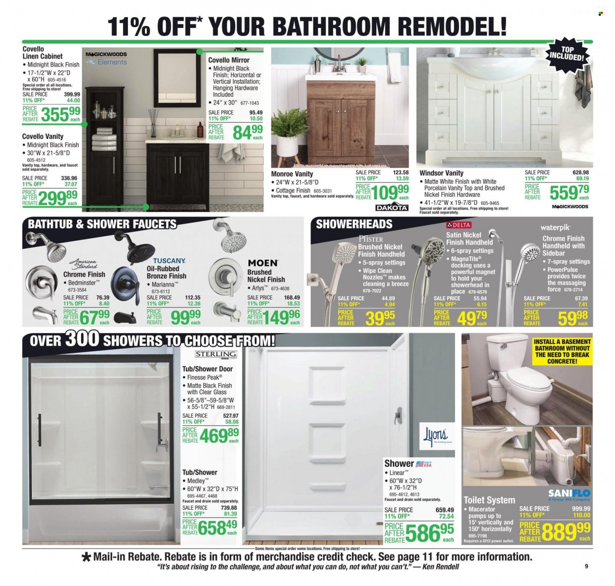 Menards ad - 03/16/2023 - 03/26/2023. Page 15