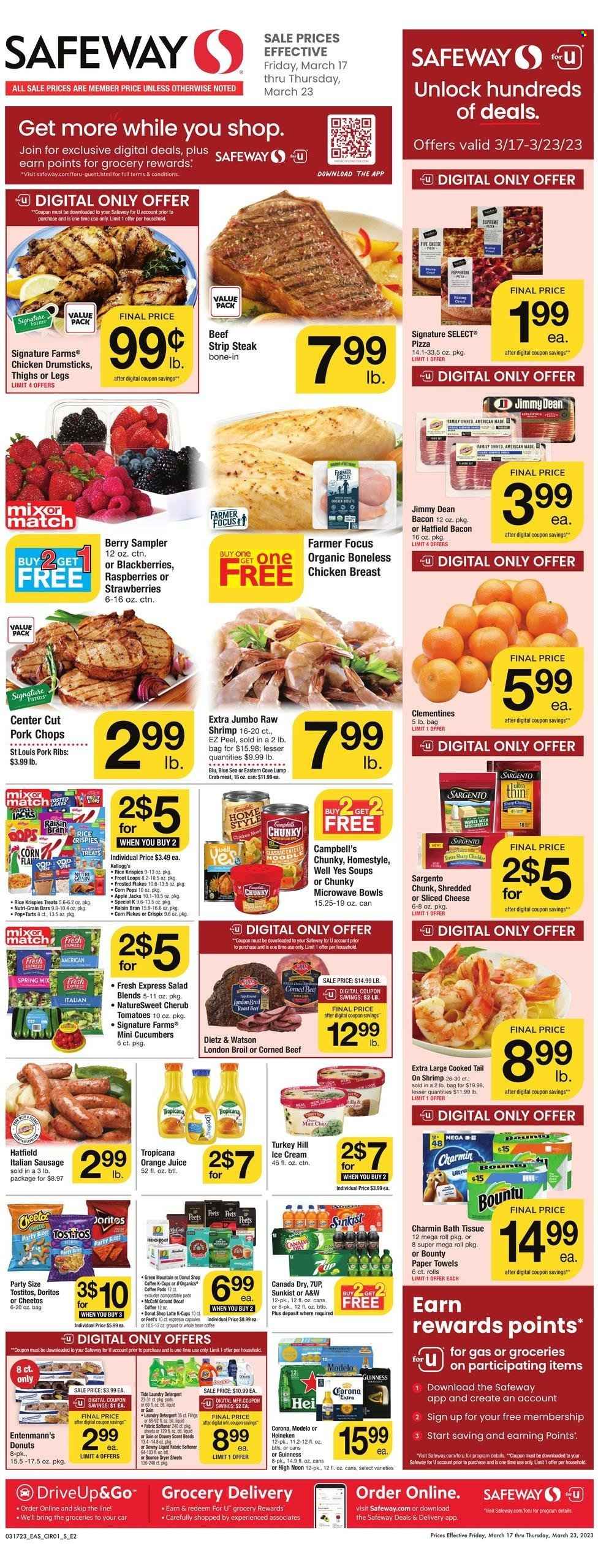 Safeway ad - 03/17/2023 - 03/23/2023. Page 1