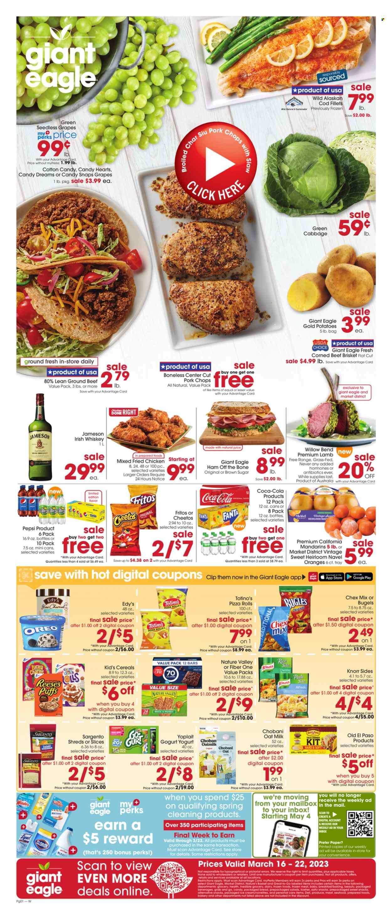 Giant Eagle ad - 02/16/2023 - 02/22/2023. Page 1