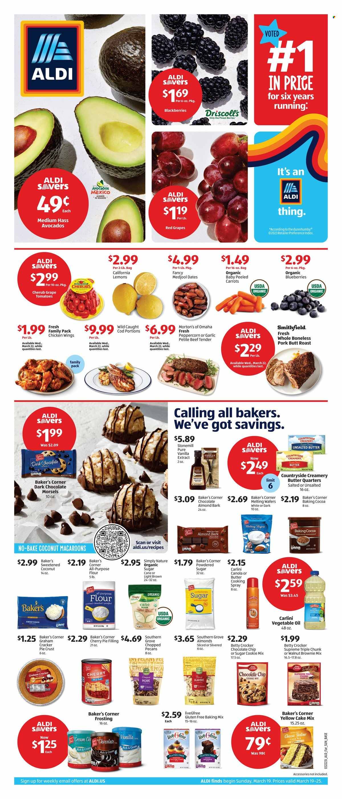 ALDI ad - 03/19/2023 - 03/25/2023. Page 1