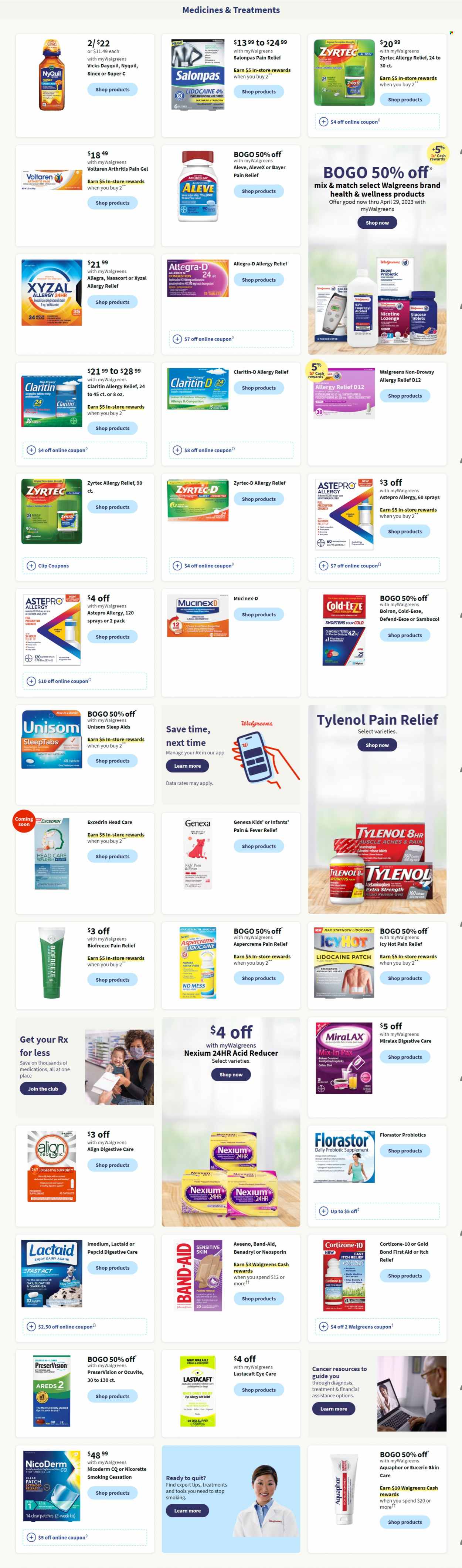Walgreens ad - 03/19/2023 - 03/25/2023. Page 4
