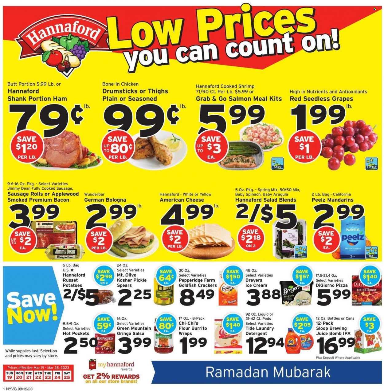 Hannaford ad - 03/19/2023 - 03/25/2023. Page 1