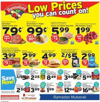 Hannaford Flyer - 03/19/2023 - 03/25/2023.