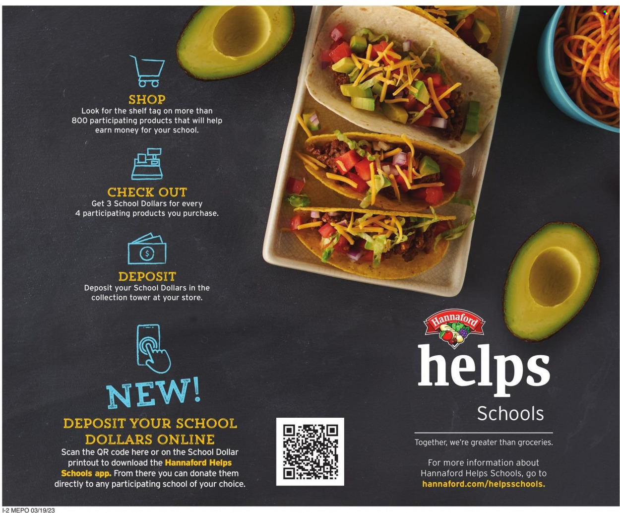 Hannaford ad - 03/19/2023 - 03/25/2023. Page 18