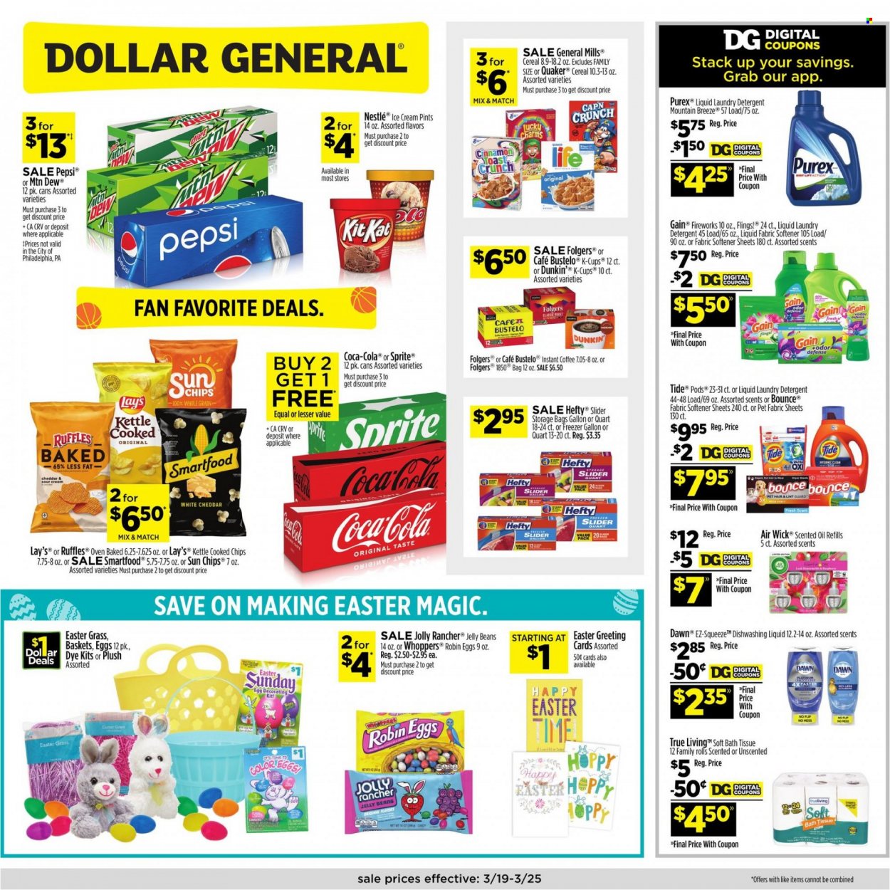 Dollar General ad - 03/19/2023 - 03/25/2023. Page 1