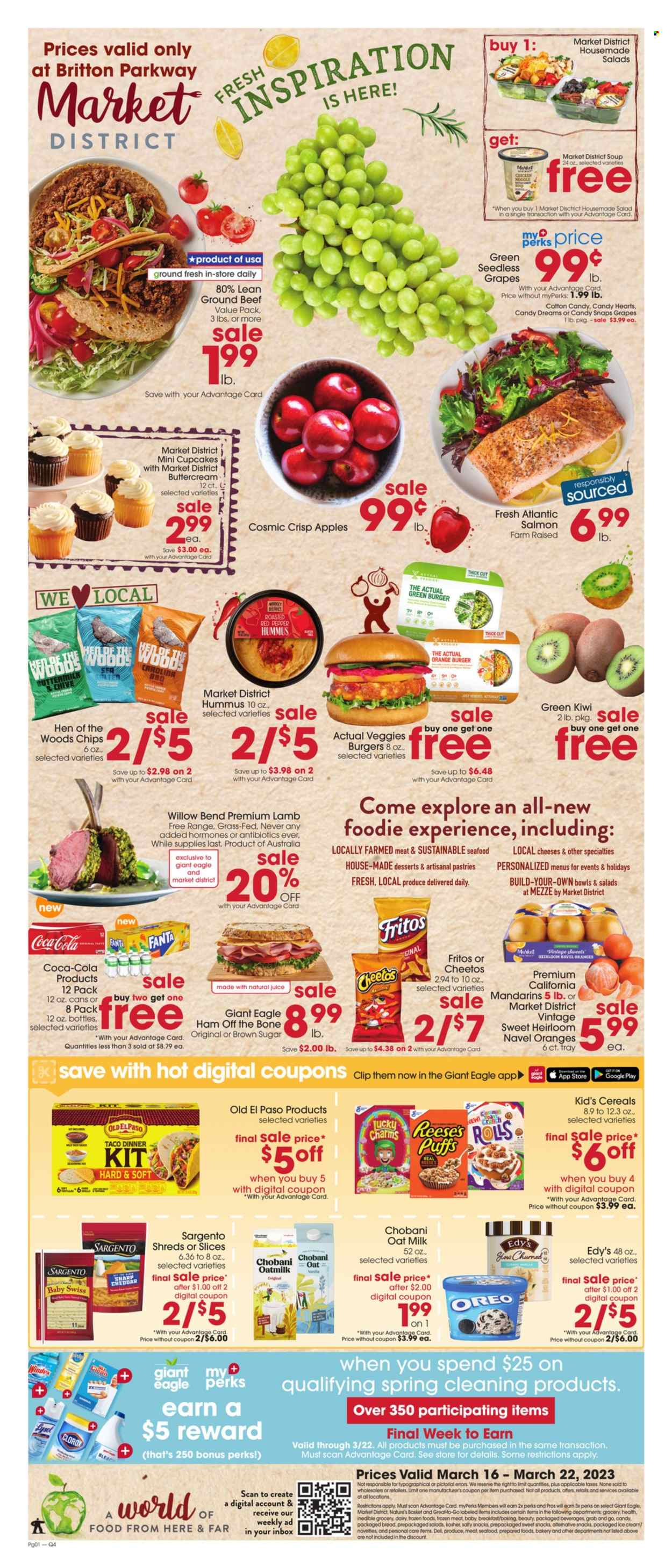 Giant Eagle ad - 03/16/2023 - 03/22/2023. Page 1
