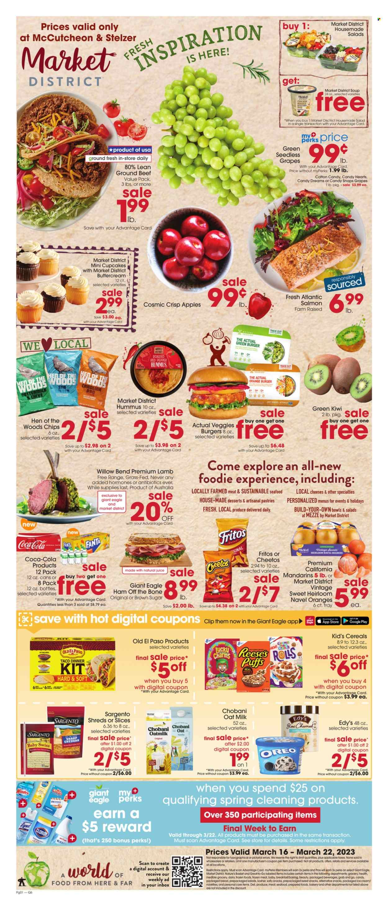 Giant Eagle ad - 03/16/2023 - 03/22/2023. Page 1