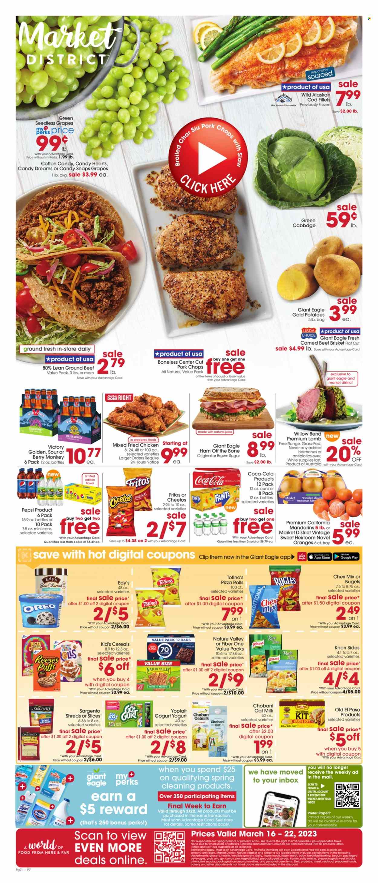 Giant Eagle ad - 03/16/2023 - 03/22/2023. Page 1