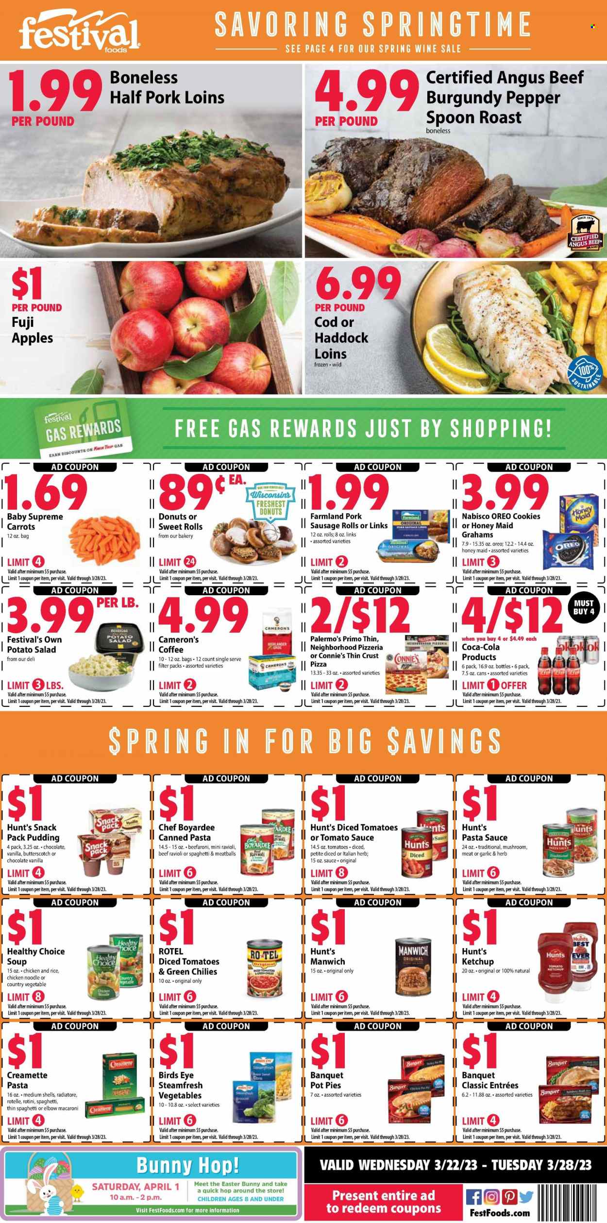 Festival Foods ad - 03/22/2023 - 03/28/2023. Page 1