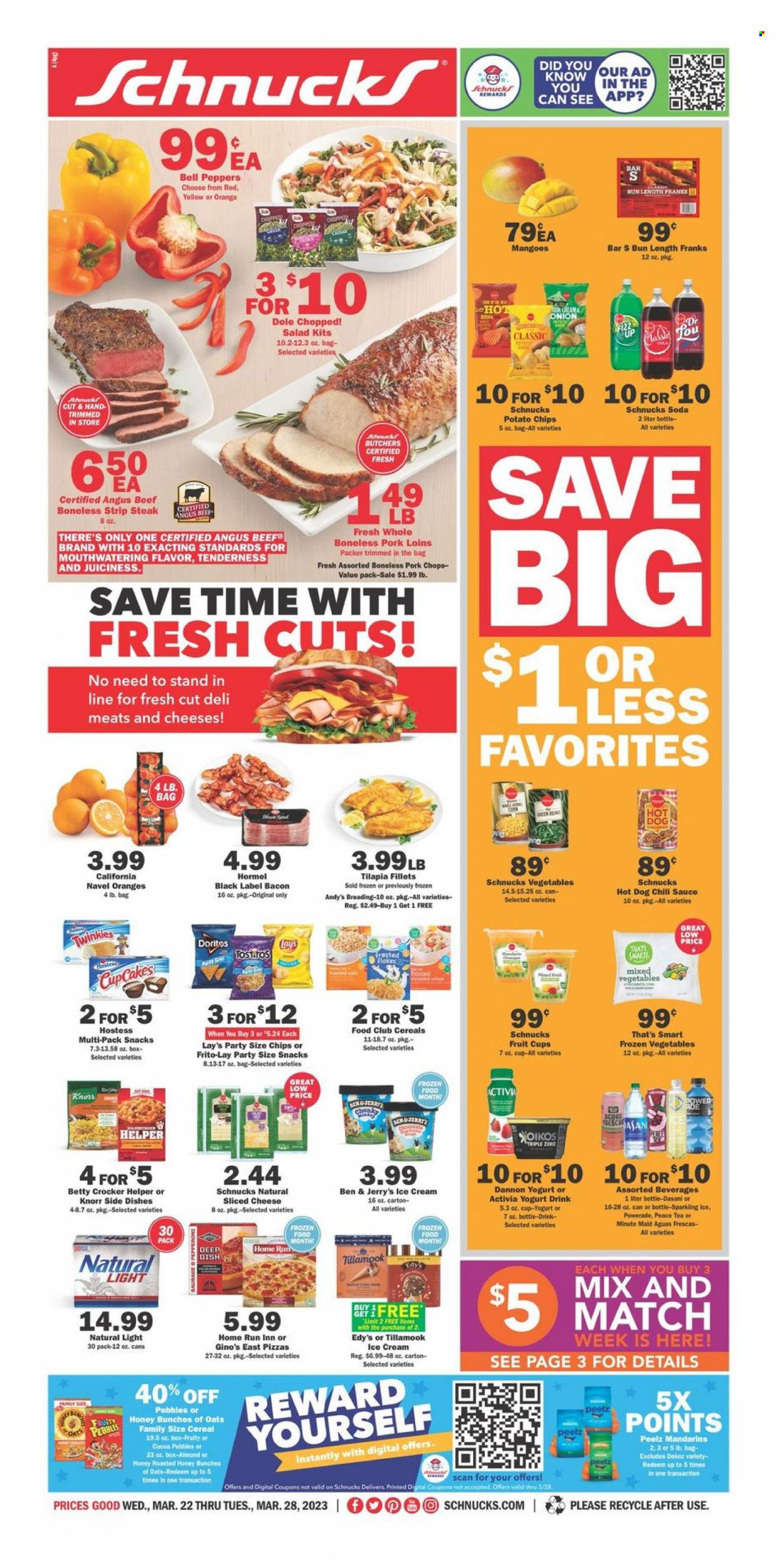 Schnucks ad - 03/22/2023 - 03/28/2023. Page 1