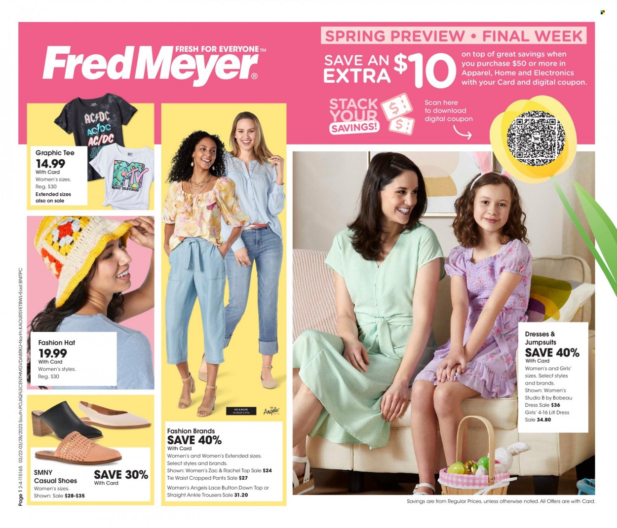 Fred Meyer ad - 03/22/2023 - 03/28/2023. Page 1