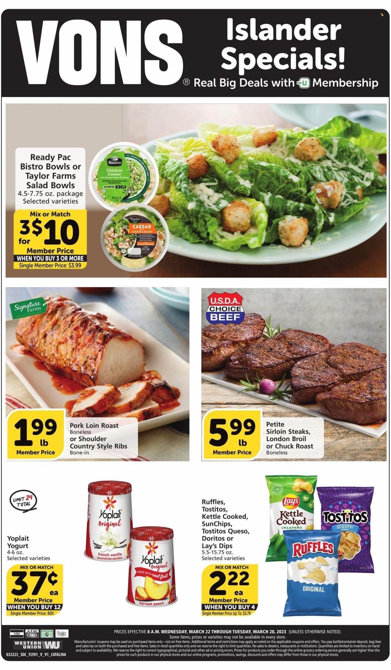 Vons ad - 03/22/2023 - 03/28/2023. Page 1