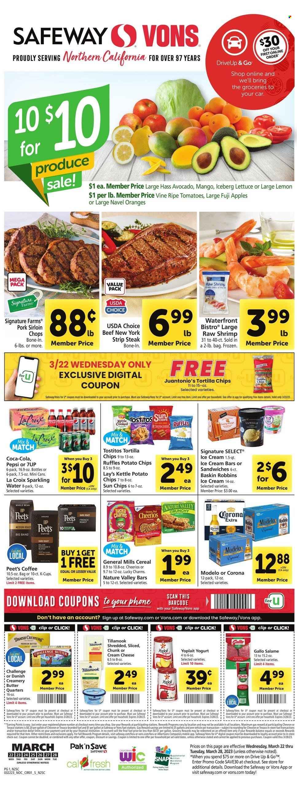 Vons ad - 03/22/2023 - 03/28/2023. Page 1